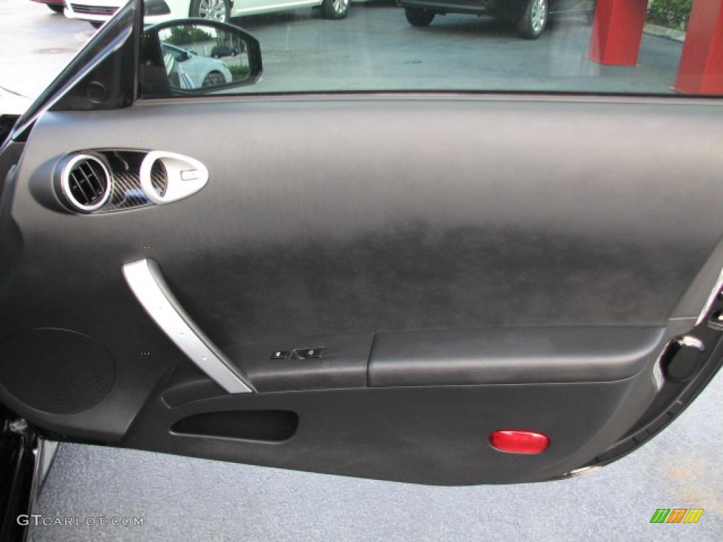 2003 Nissan 350Z Touring Coupe Charcoal Door Panel Photo #39763590