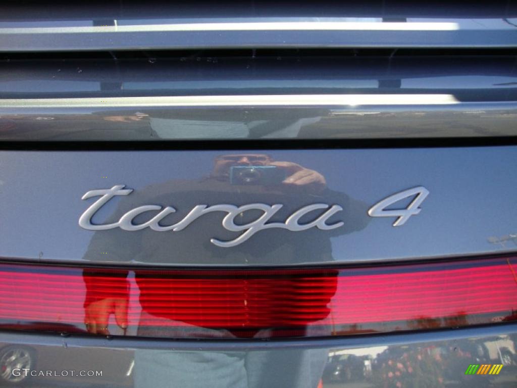 2011 911 Targa 4 - Meteor Grey Metallic / Black photo #23