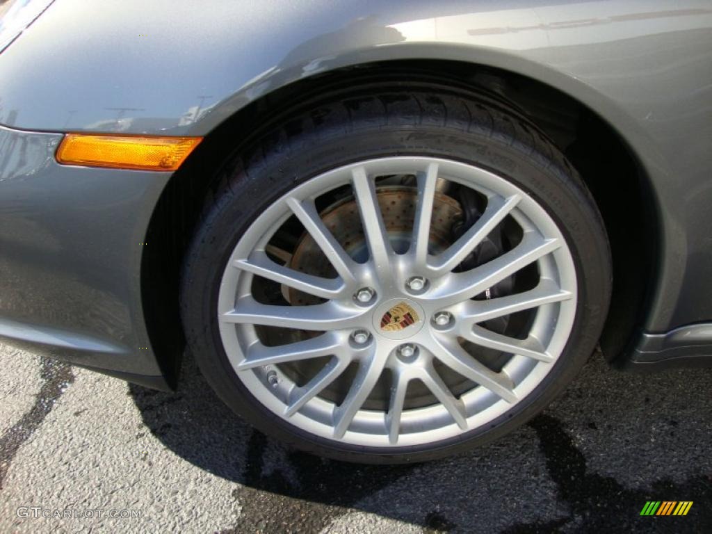 2011 911 Targa 4 - Meteor Grey Metallic / Black photo #29