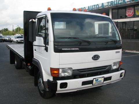 2006 Nissan Diesel UD 1300 Flat Bed Stake Truck Data, Info and Specs