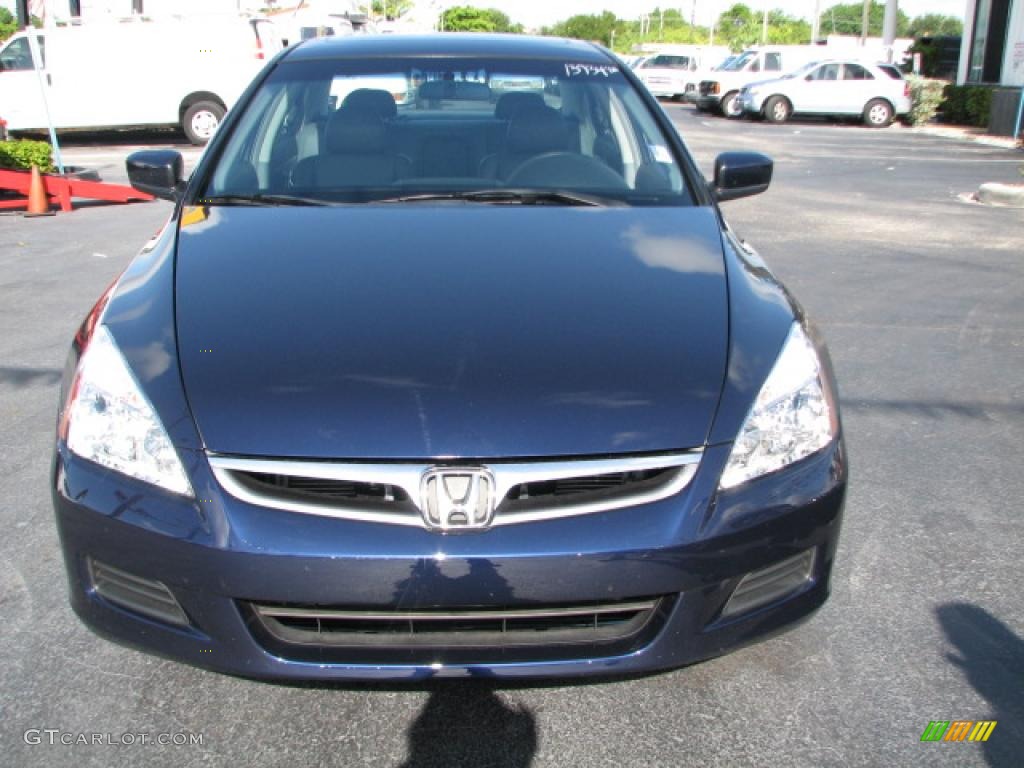 2006 Accord EX-L Sedan - Royal Blue Pearl / Black photo #3