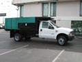 Oxford White - F450 Super Duty XL Regular Cab Dump Truck Photo No. 7