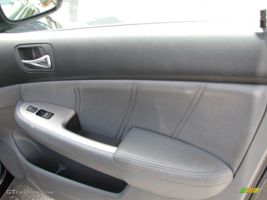2006 Accord EX-L Sedan - Royal Blue Pearl / Black photo #14