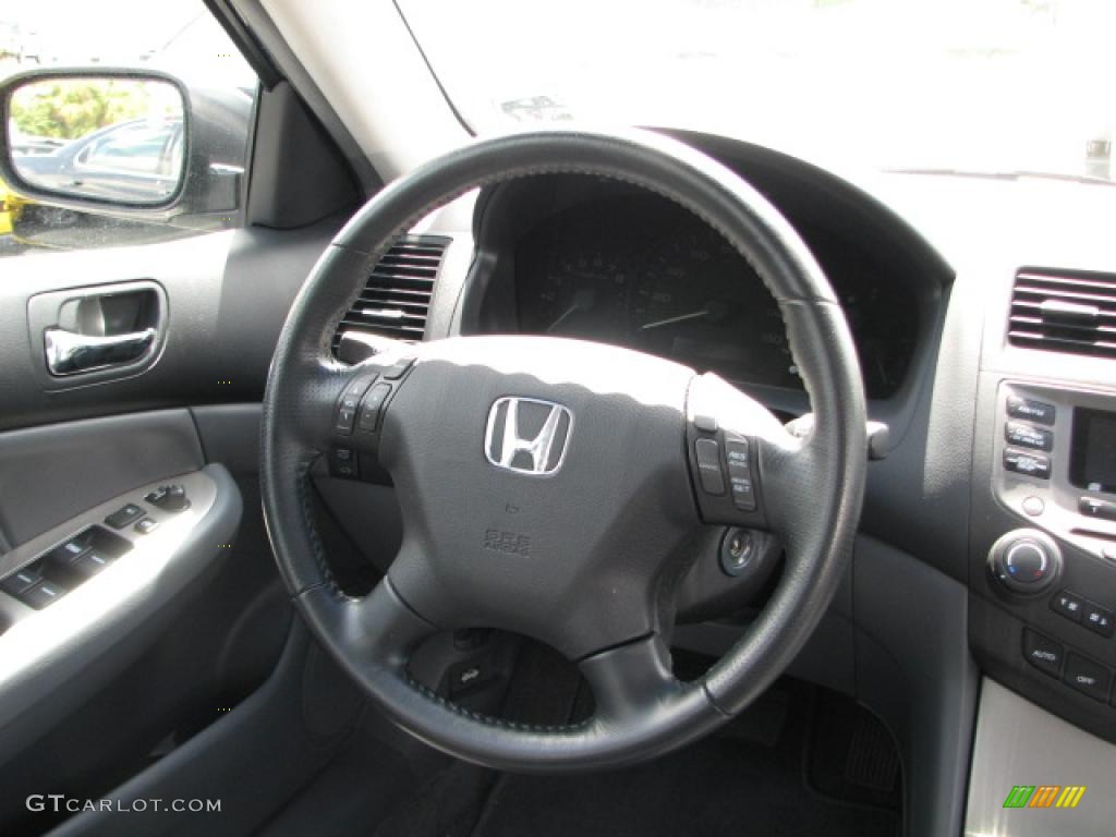 2006 Accord EX-L Sedan - Royal Blue Pearl / Black photo #16