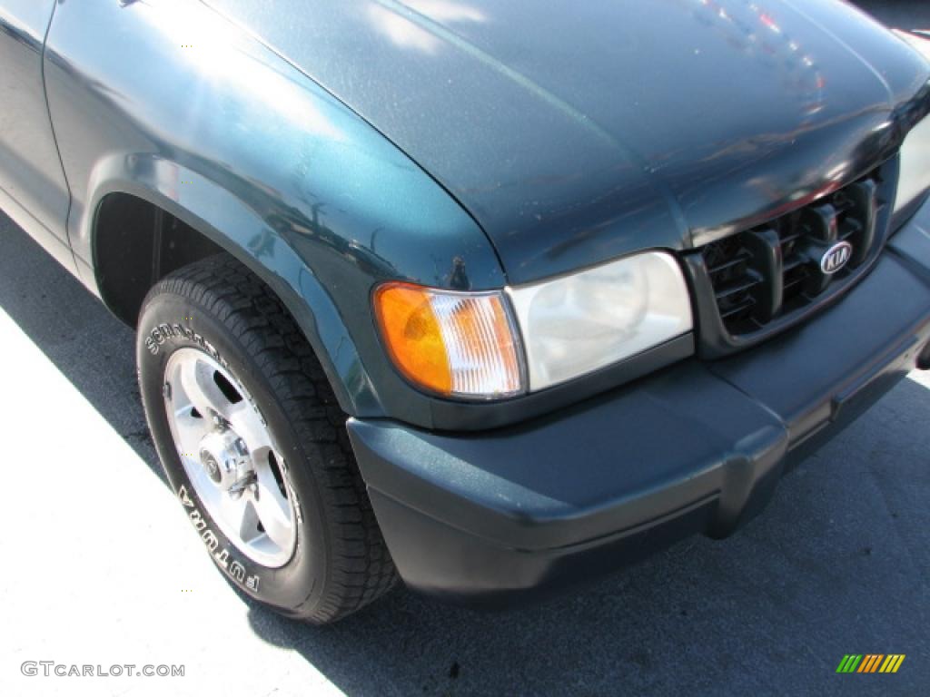 2001 Sportage EX - Evergreen / Gray photo #2