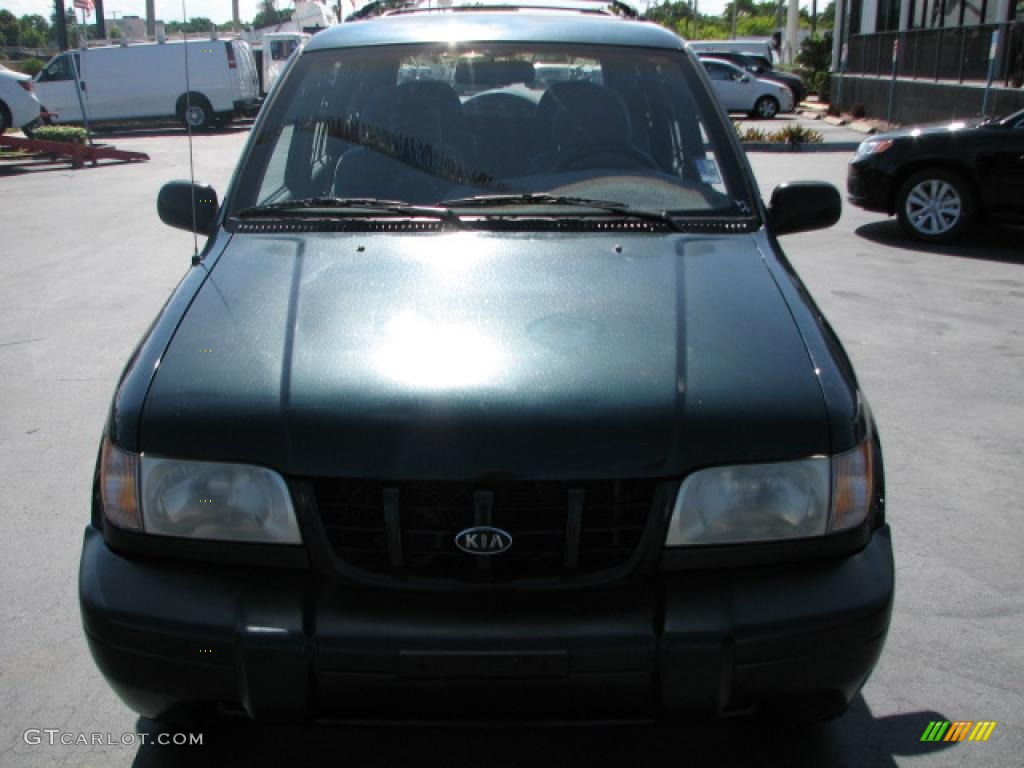 2001 Sportage EX - Evergreen / Gray photo #3