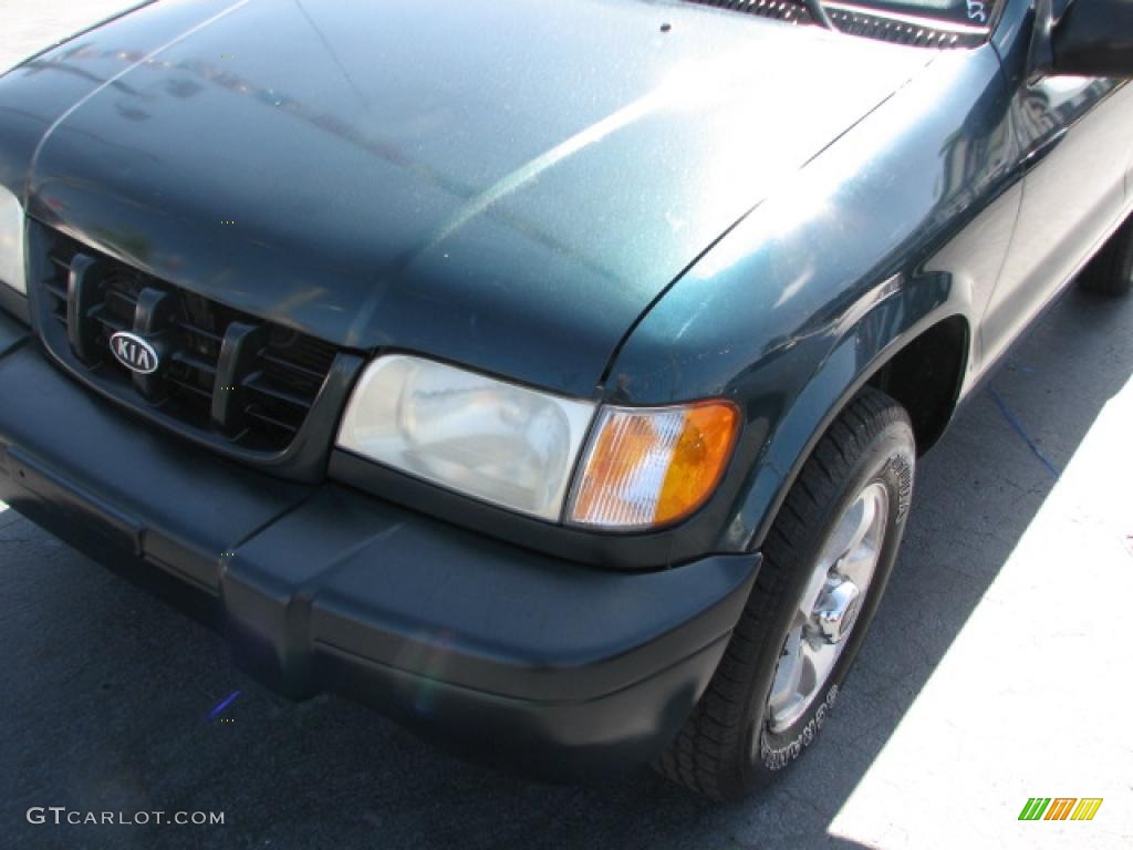 2001 Sportage EX - Evergreen / Gray photo #4