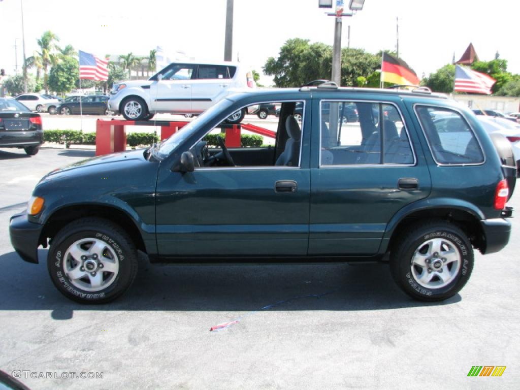 2001 Sportage EX - Evergreen / Gray photo #6