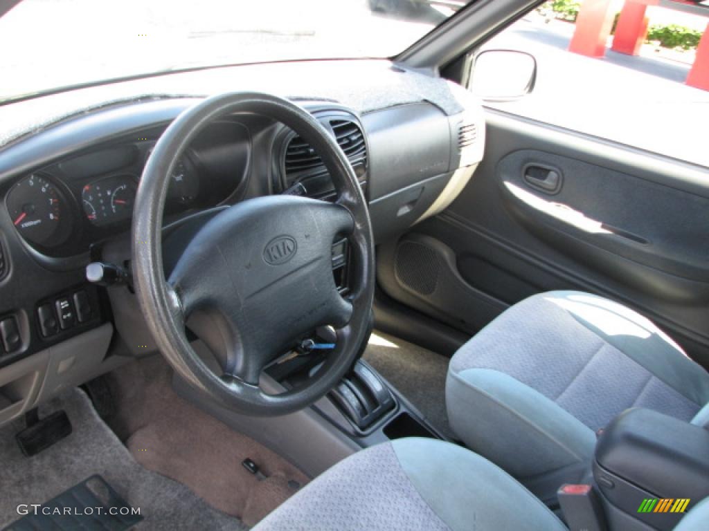 2001 Sportage EX - Evergreen / Gray photo #16