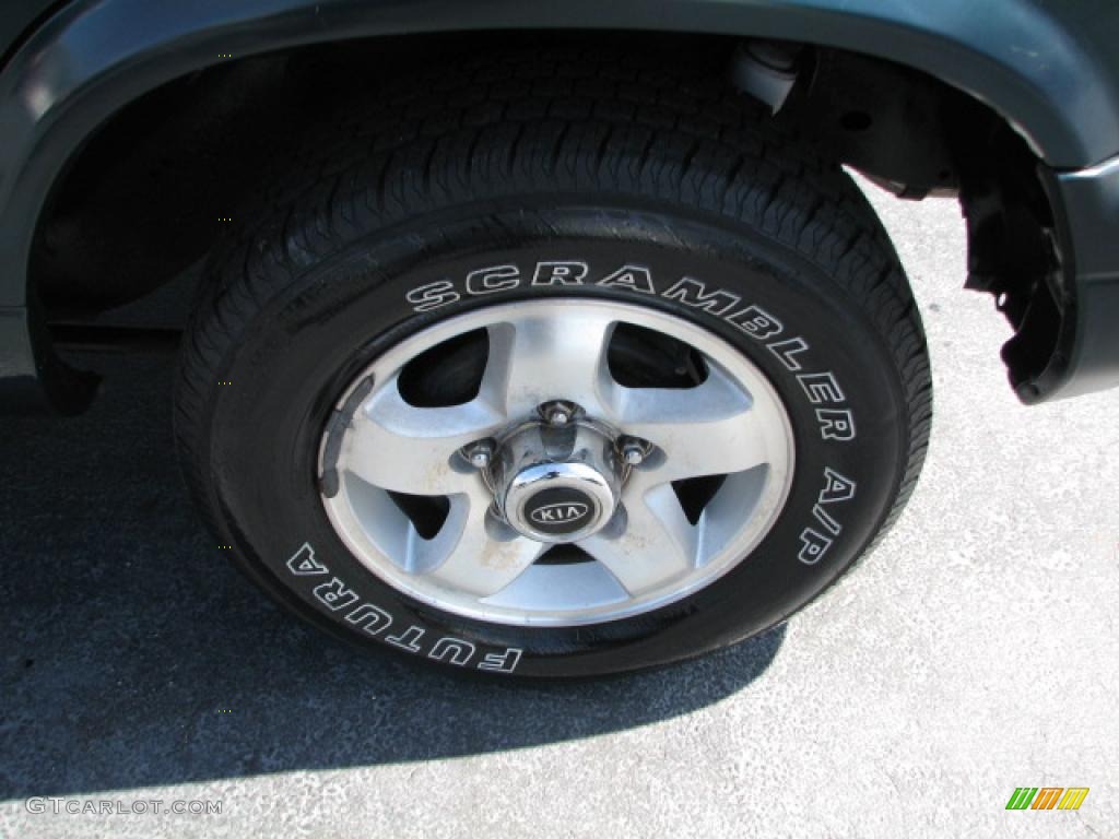 2001 Sportage EX - Evergreen / Gray photo #20