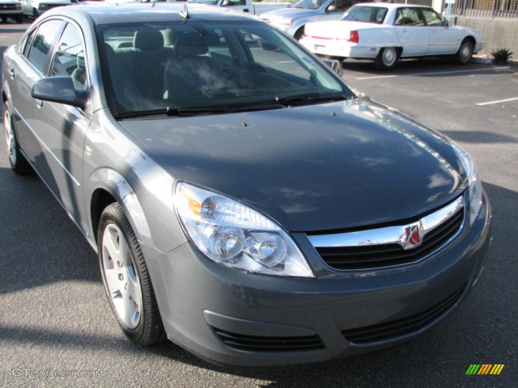 2008 Aura XE 3.5 - Techno Gray / Gray photo #1