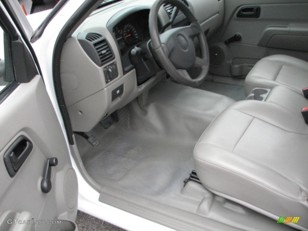 Medium Dark Pewter Interior 2005 Chevrolet Colorado Extended Cab Photo #39766738