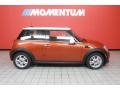 2011 Spice Orange Metallic Mini Cooper Hardtop  photo #3