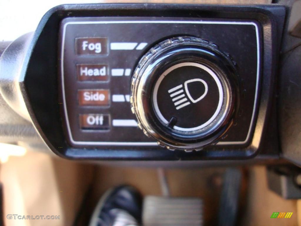 1986 Jaguar XJ XJ6 Controls Photos