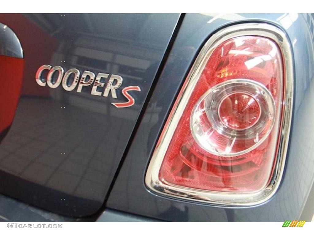 2011 Cooper S Hardtop - Horizon Blue Metallic / Carbon Black photo #14