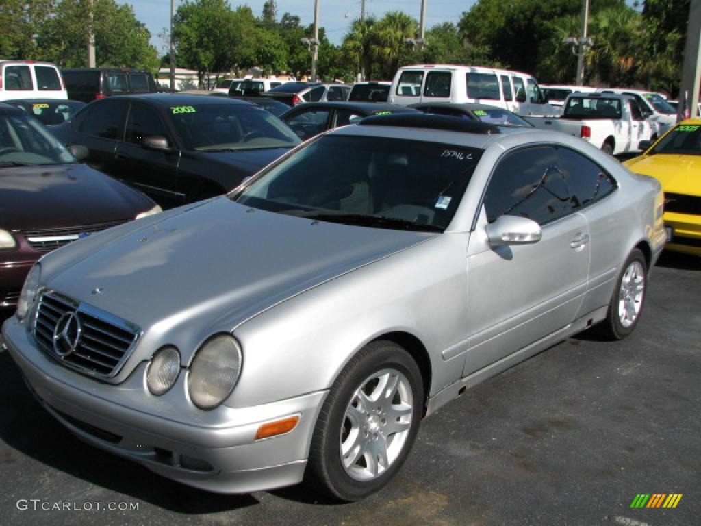 2001 Brilliant Silver Metallic MercedesBenz CLK 320 Coupe 39740739