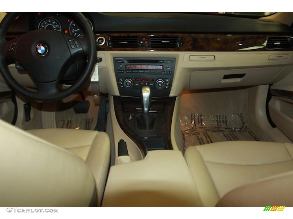 2007 3 Series 328i Sedan - Crimson Red / Beige photo #10