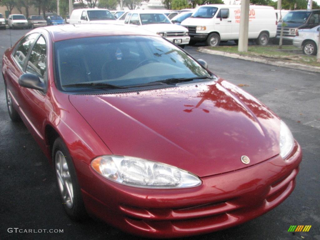 2002 Intrepid SE - Inferno Red Tinted Pearlcoat / Sandstone photo #1