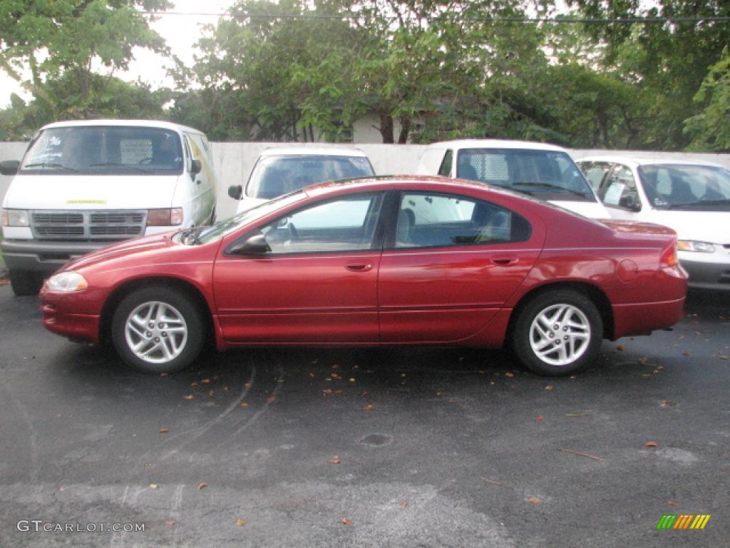 Inferno Red Tinted Pearlcoat 2002 Dodge Intrepid SE Exterior Photo #39767966
