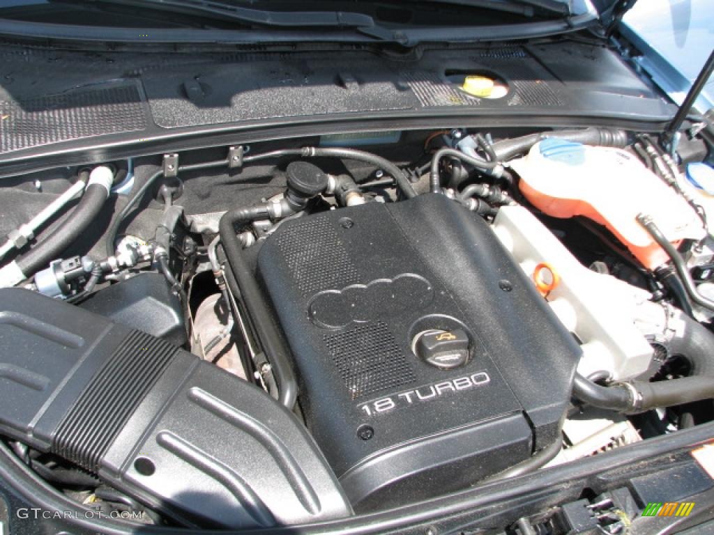 2006 Audi A4 1.8T Cabriolet 1.8 Liter Turbocharged DOHC 20-Valve VVT 4 Cylinder Engine Photo #39768402