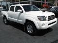 2010 Super White Toyota Tacoma V6 SR5 TRD Sport Double Cab  photo #1