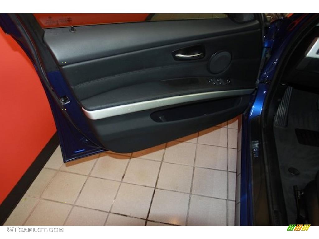 2008 3 Series 335i Sedan - Montego Blue Metallic / Black photo #7