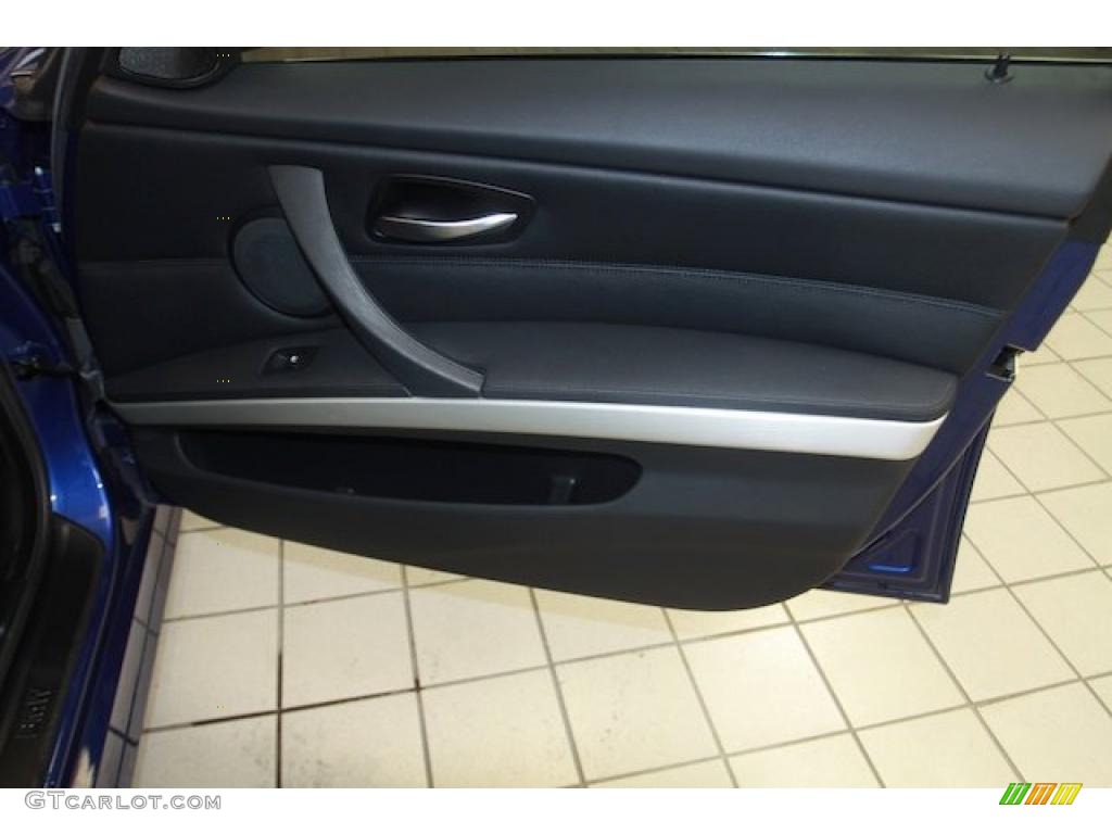 2008 3 Series 335i Sedan - Montego Blue Metallic / Black photo #18