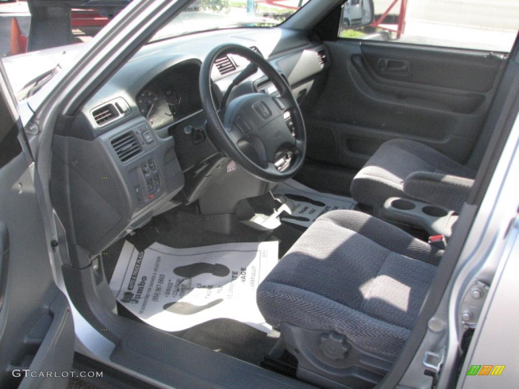 1997 CR-V 4WD - Sebring Silver Metallic / Charcoal photo #10