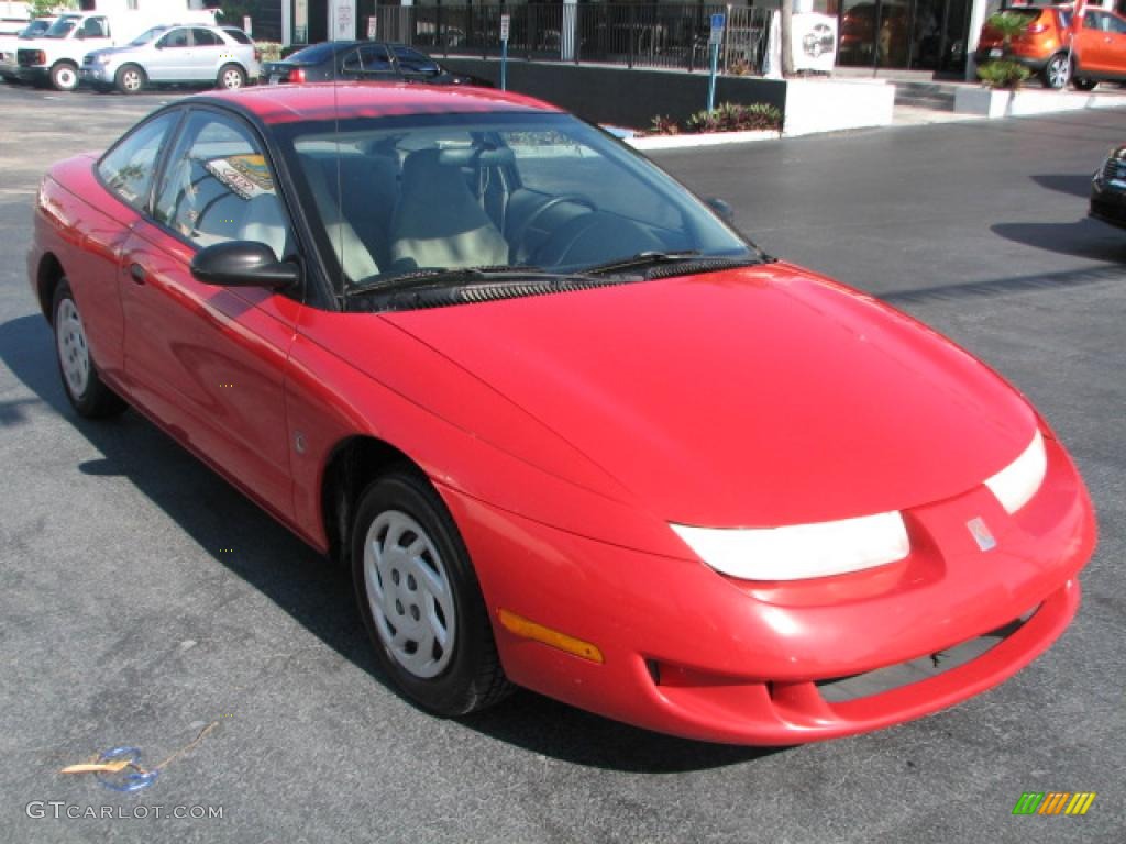 1998 S Series SC1 Coupe - Bright Red / Black/Gray photo #1