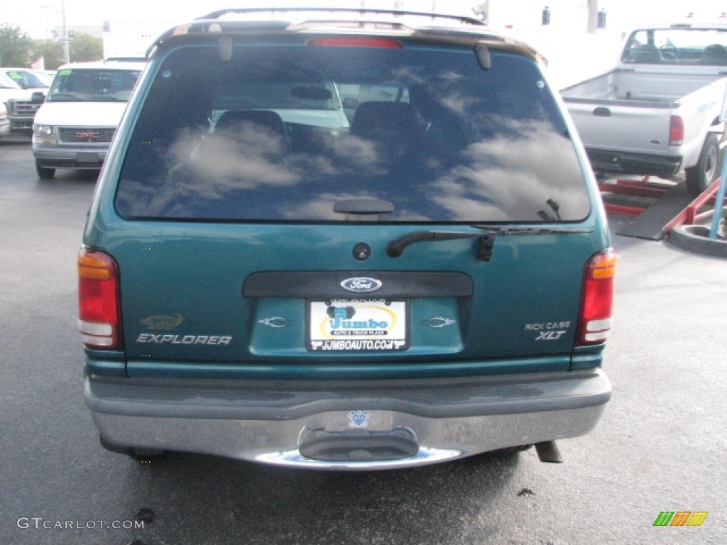 1998 Explorer XLT - Pacific Green Metallic / Medium Graphite photo #6