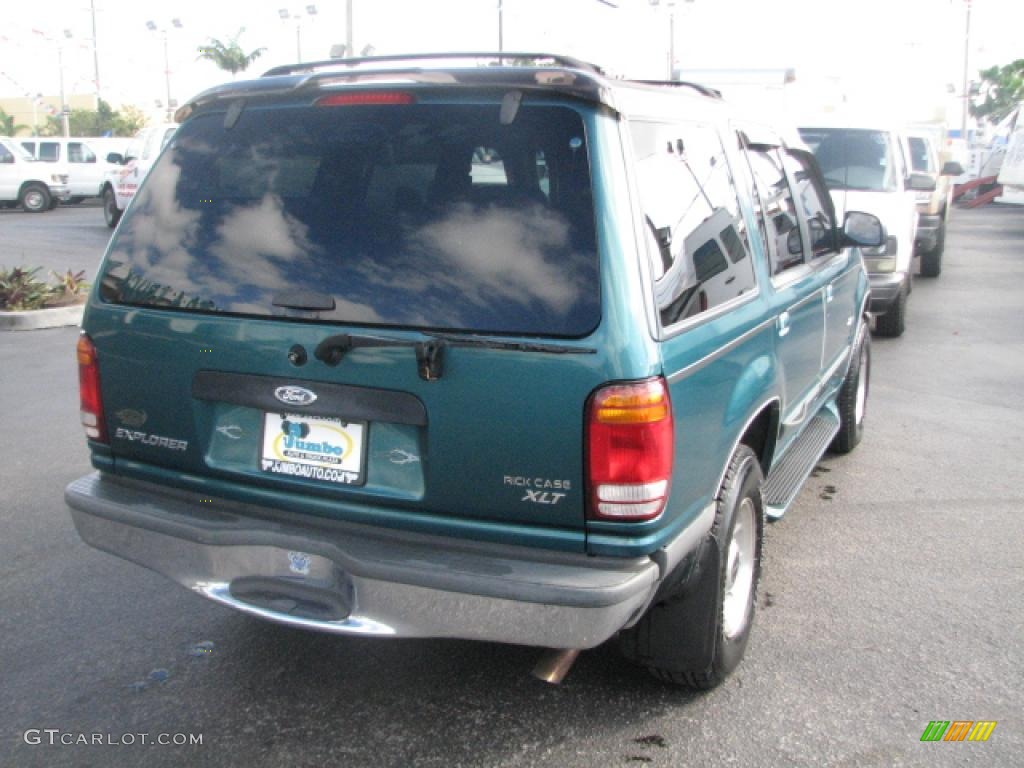 1998 Explorer XLT - Pacific Green Metallic / Medium Graphite photo #7