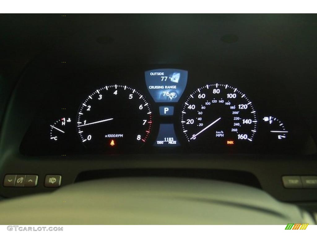 2010 Lexus LS 460 L Gauges Photo #39770586