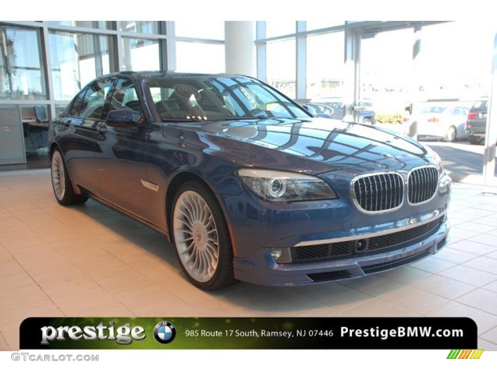 2011 7 Series Alpina B7 LWB - Alpina Blue Metallic / Black photo #3