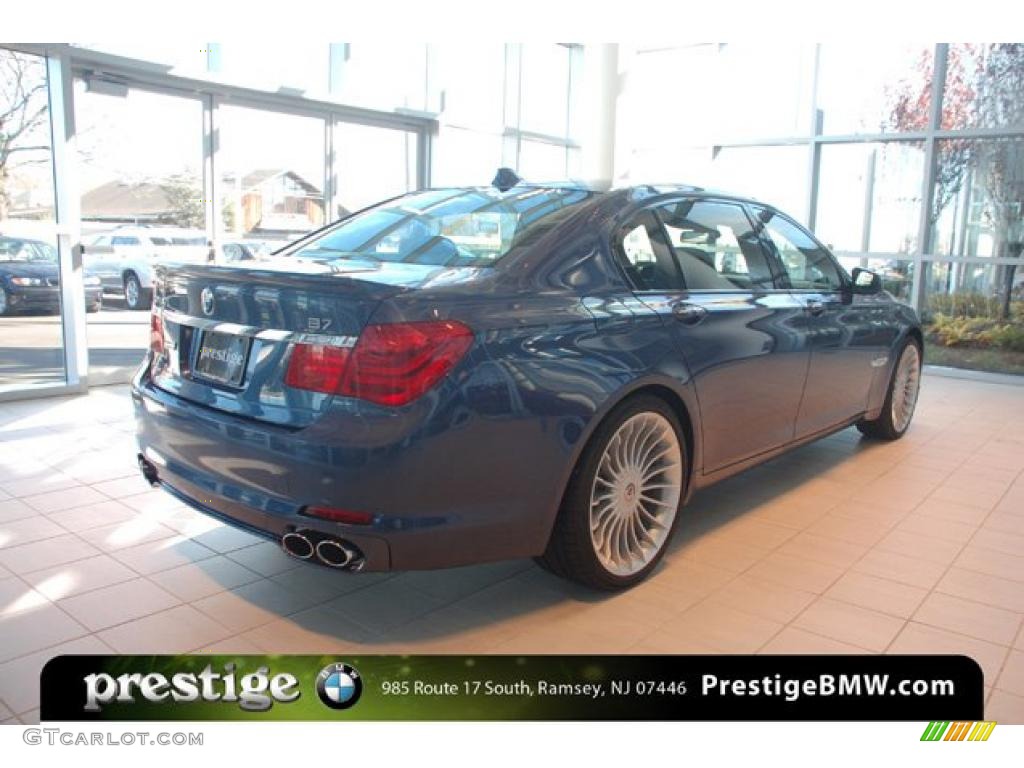 2011 7 Series Alpina B7 LWB - Alpina Blue Metallic / Black photo #4