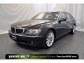 2008 Monaco Blue Metallic BMW 7 Series 750Li Sedan  photo #1