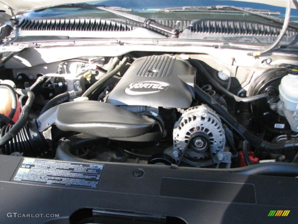2006 Chevrolet Silverado 1500 Work Truck Regular Cab 4.8 Liter OHV 16-Valve Vortec V8 Engine Photo #39773934
