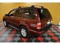 2001 Burnt Cherry Red Pearl Nissan Pathfinder LE 4x4  photo #3
