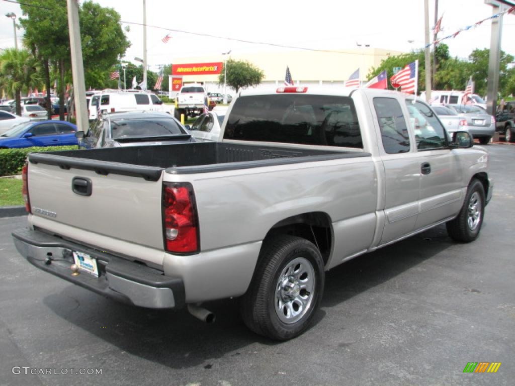 Silver Birch Metallic 2006 Chevrolet Silverado 1500 Extended Cab Exterior Photo #39775202