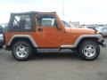 Amber Fire Pearl 2001 Jeep Wrangler SE 4x4 Exterior