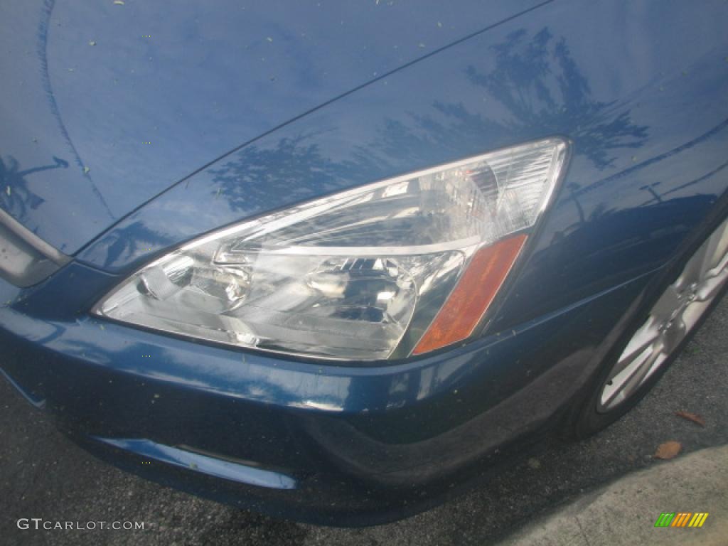 2006 Accord EX V6 Coupe - Sapphire Blue Pearl / Ivory photo #4
