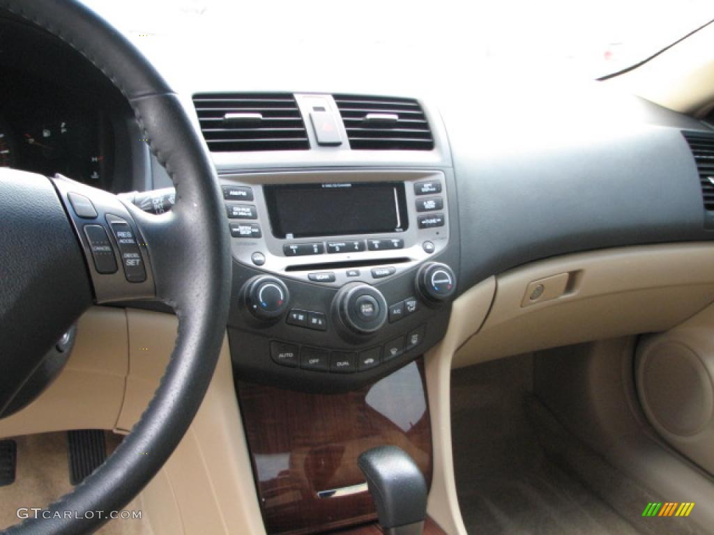 2006 Accord EX V6 Coupe - Sapphire Blue Pearl / Ivory photo #19