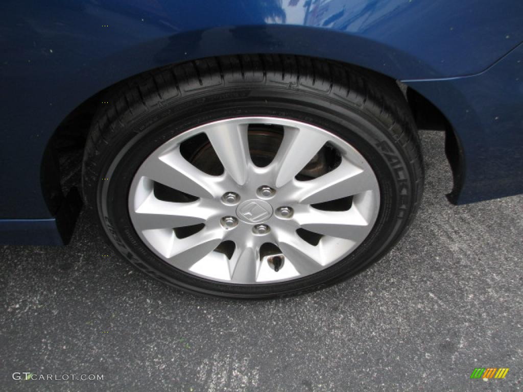 2006 Accord EX V6 Coupe - Sapphire Blue Pearl / Ivory photo #22