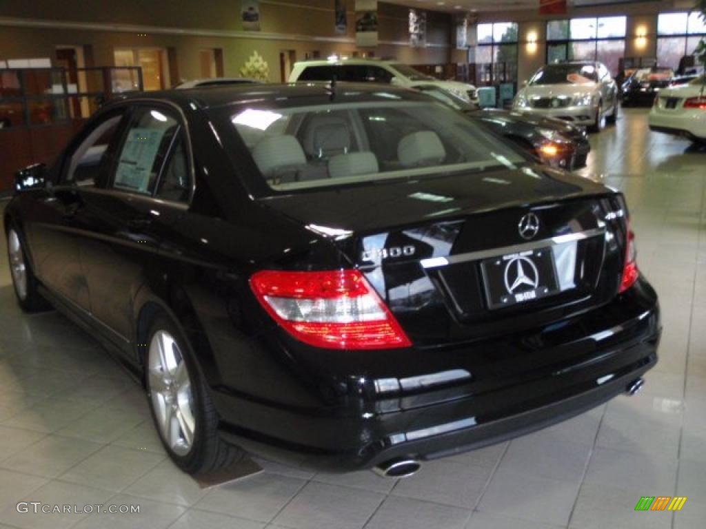 2011 C 300 Sport 4Matic - Black / Almond/Mocha photo #6