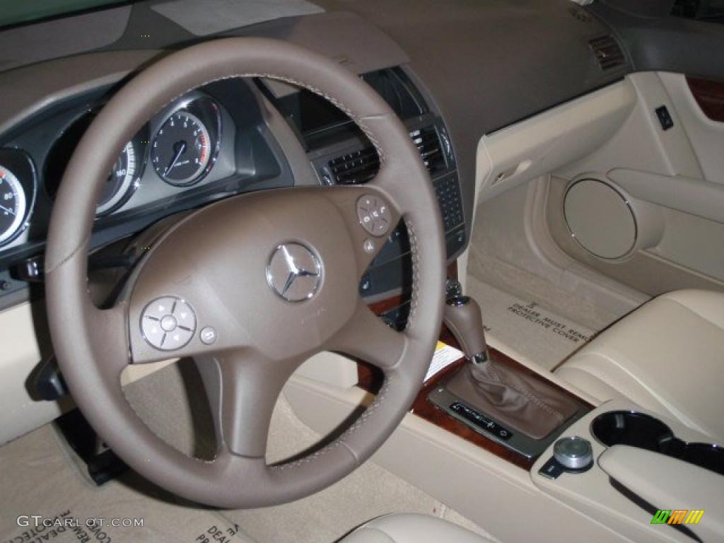 2011 C 300 Sport 4Matic - Black / Almond/Mocha photo #8