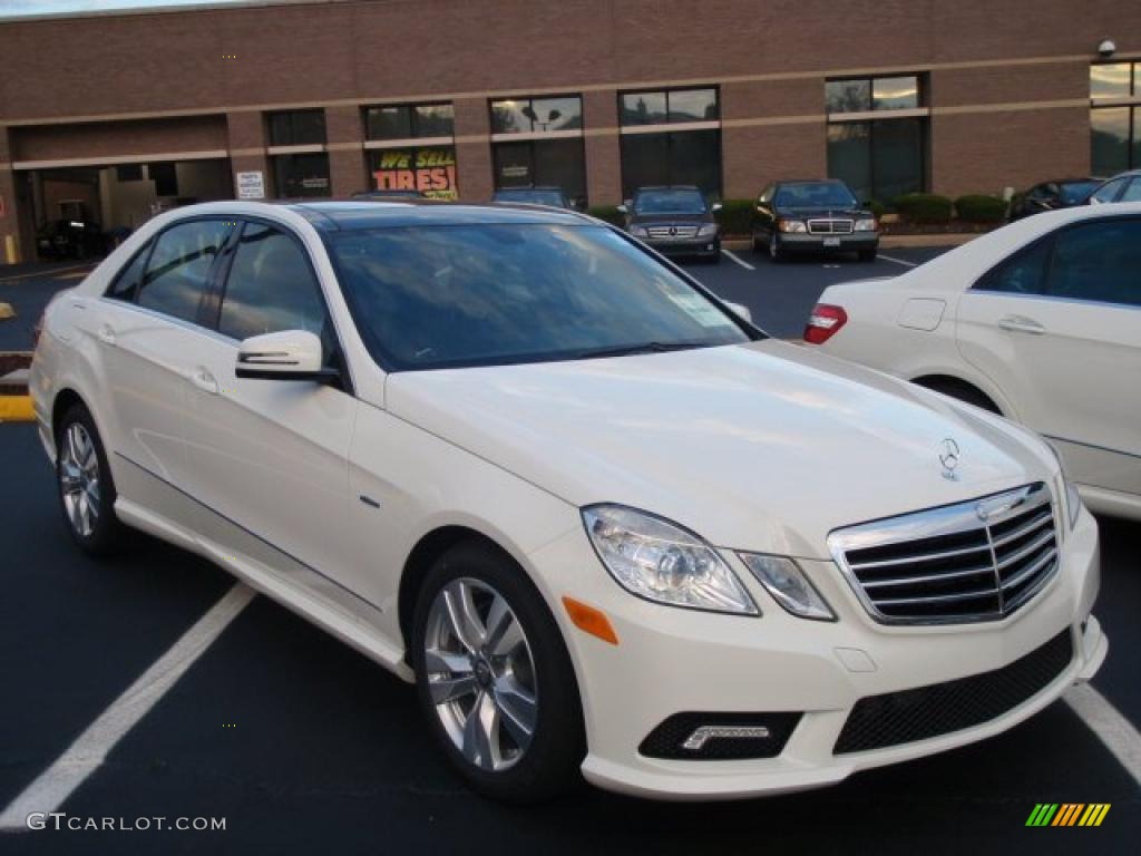 Arctic White 2011 Mercedes-Benz E 350 BlueTEC Sedan Exterior Photo #39776436