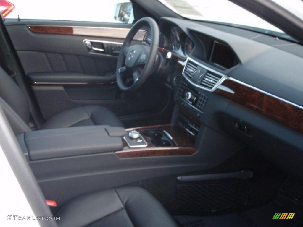 2011 E 350 BlueTEC Sedan - Arctic White / Black photo #5