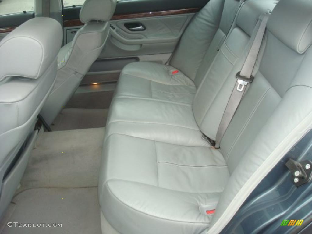 2001 7 Series 740iL Sedan - Anthracite Metallic / Grey photo #10