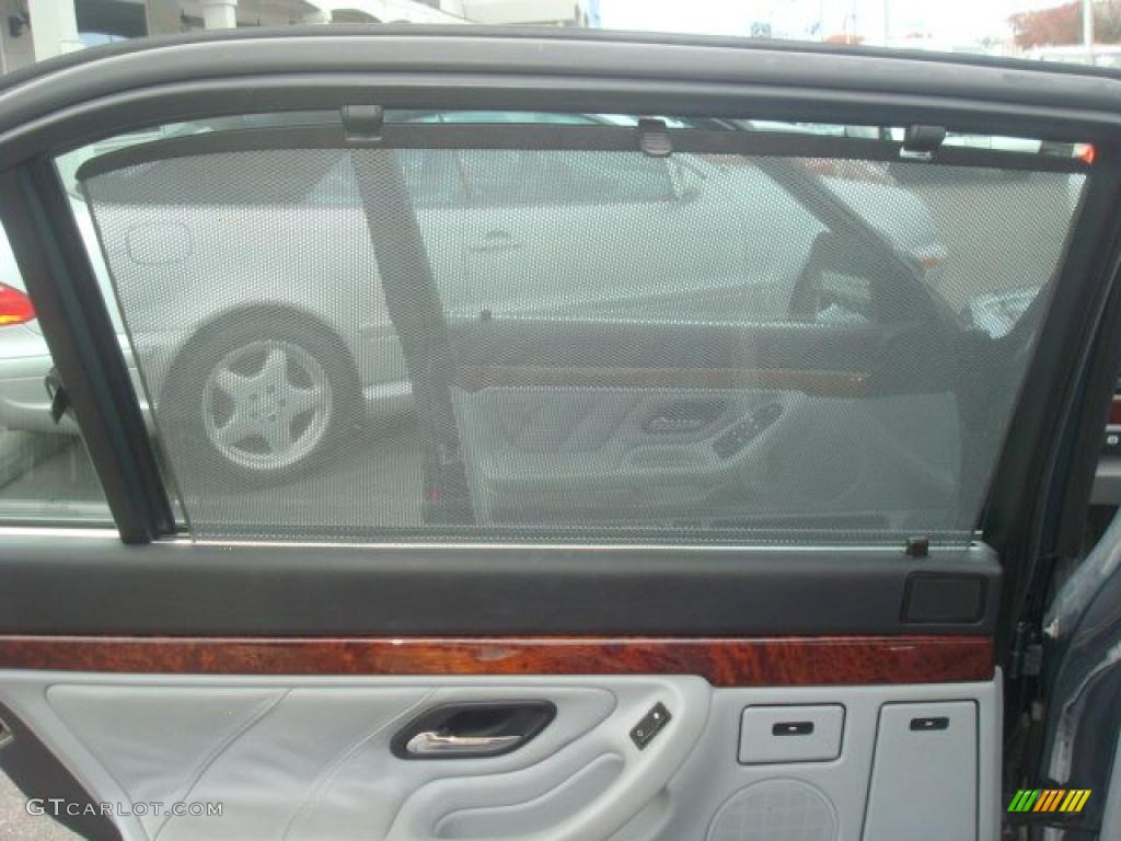 2001 7 Series 740iL Sedan - Anthracite Metallic / Grey photo #12