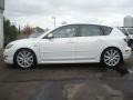 2008 Crystal White Pearl Mica Mazda MAZDA3 MAZDASPEED Sport  photo #3