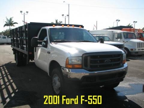 2001 Ford F550 Super Duty XL Regular Cab 4x4 Stake Truck Data, Info and Specs